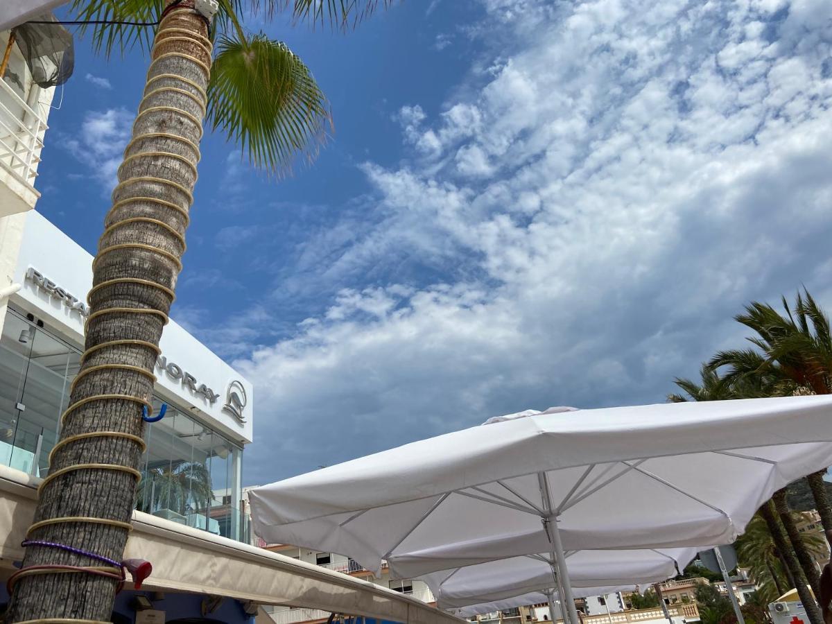 Javea Au Port Vue Mer Devant La Plage Grand Appartement Terrasse Clim Et Wifi 外观 照片