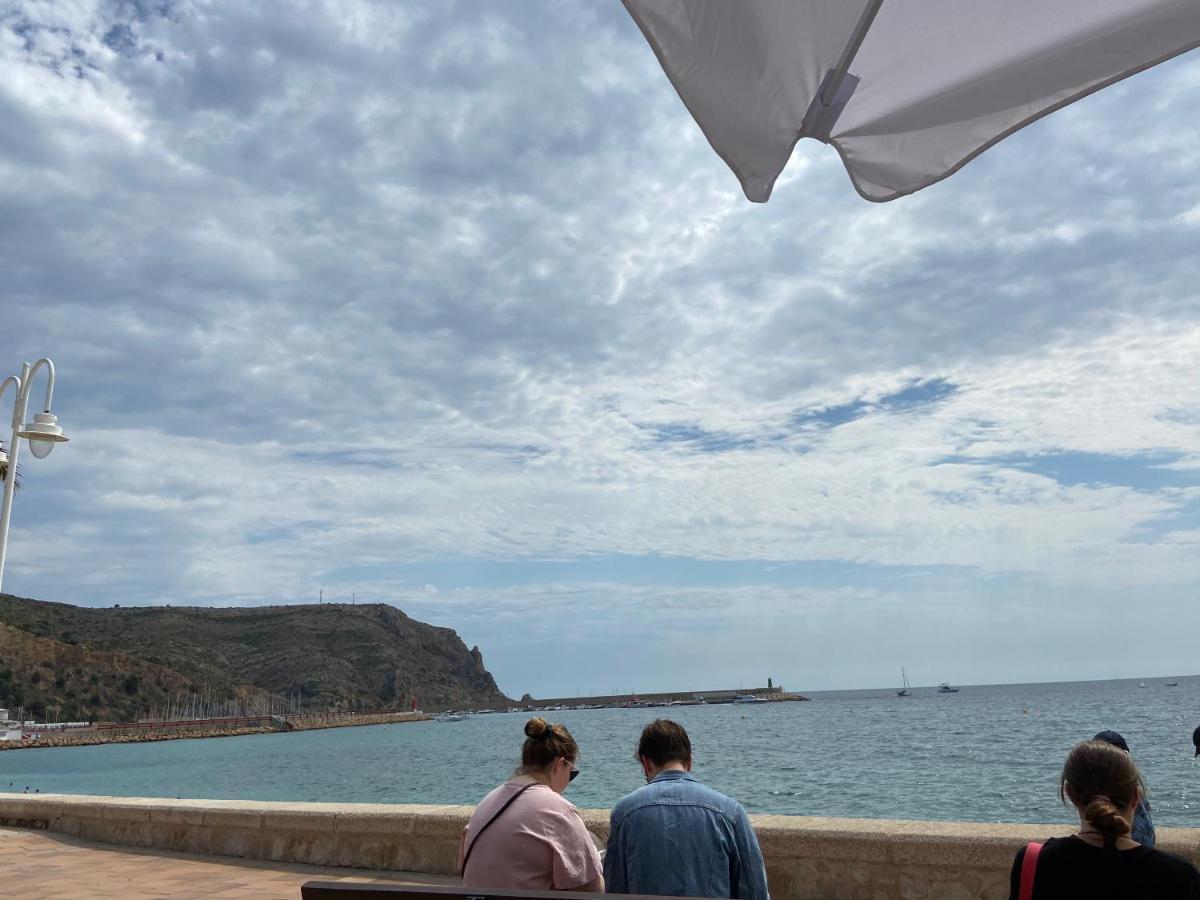 Javea Au Port Vue Mer Devant La Plage Grand Appartement Terrasse Clim Et Wifi 外观 照片