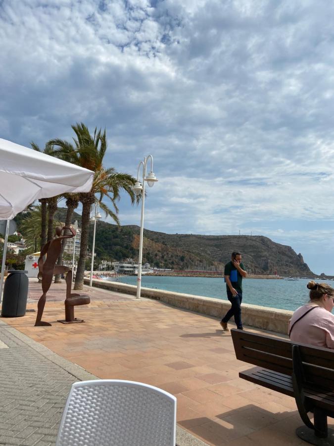 Javea Au Port Vue Mer Devant La Plage Grand Appartement Terrasse Clim Et Wifi 外观 照片